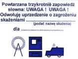 RODZAJE ALARMU SYGNAŁY ALARMOWE Sposób ogłaszania alarmów Sposób odwoływania alarmów ZA POMOCĄ Przy pomocy ZA POMOCĄ Przy pomocy SYREN rozgłośni SYREN rozgłośni radiowych, radiowych, ośrodków TVP