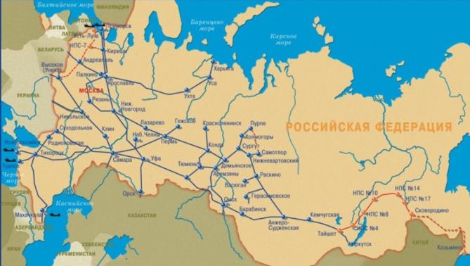 000 km Pipeline 99,5% oil in Russia VSTO II: East Siberia Pacific Ocean Jan 2010-2014