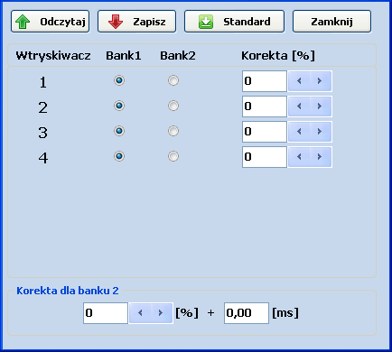 Strona 36 z 66 3.5.2.3 Konfiguracja banków Po naciśnięciu przycisku Banki program otwiera okno widoczne na Rys. 3.26.