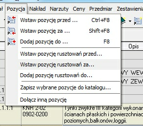 42 3.4.2 Jak stworzyć kosztorys w programach SeKo PRIX i SeKo SMART Rozliczanie pracy rusztowań metodą "rynkową" Kalkulowanie pracy rusztowań "metodą rynkową" przedstawiono na poniższym przykładzie: