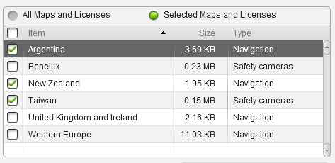 169 HTC Sync Opcje synchronizacji Locations Przed udaniem się w podróż do innego miasta lub kraju, możesz pobrać niezbędne mapy za pomocą opcji HTC Sync na komputer, a następnie zsynchronizować je z