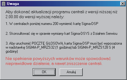 Uaktualnione oprogramowanie oferuje często dodatkową funkcjonalność. Zalecamy skonfigurowanie nowych funkcji po aktualizacji. Ad.