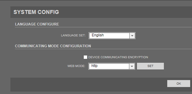 NVIP-5000 series user s manual ver.1.0 WWW INTERFACE - WORKING WITH IP CAMERA 3.6.9. BNC Output BNC Output menu allows user to turn on or turn off the BNC output function.