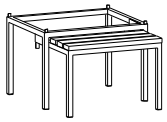 korekta z dn. 03.06.2015 1. CD - Szafa ubraniowa z podstawą o wymiarach 400 x 500 x 1800-1990 mm Jednodrzwiowa szafa ubraniowa.