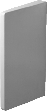 Sufit - Obszar WC - sanitarny - szatni/przebieralni: Perforowany sufit lamelowy wykonany z lekkiego metalu, moduł 100 (84 + 16, 0,5 mm grubości) kolor RAL 9007, DOUGLAS HUNTER MC LIN 84C, perforacja