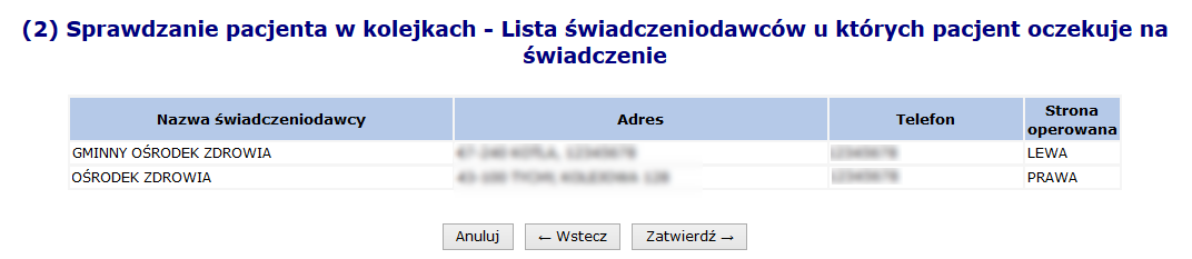 Rys. 8.10 Zmiana grupowa terminu Po uzupełnieniu powyższych informacji należy wybrać opcję podsumowanie.