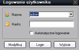 2. Podstawowe operacje 2.1 Uruchamianie i logowanie Standardowo skrót do programu ivms moŝna odnaleźć w Start Programy ivms- 4000.