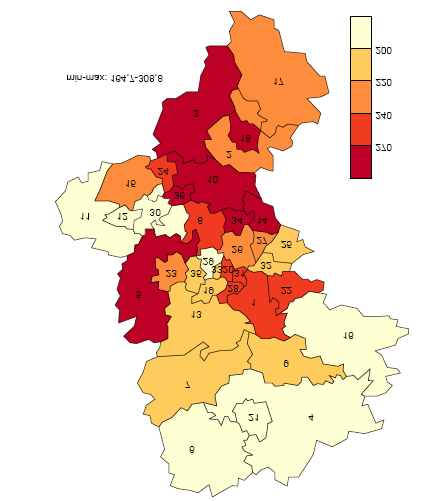 Śląskie żyj zdrowo dbaj o czystość powietrza Rozkład stężeń średniorocznych Pyłu PM10 w województwie śląskim Rozkład stężeń benzo(a) pirenu w województwie