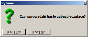 Zadania ciągłe co - interwał czasu dla zadań ciągłych Wysyłaj raporty SAP - parametr specyfikujący - znak V / jego brak - czy raporty SAP będą/nie będą wysyłane do centrali KS-ZSA.