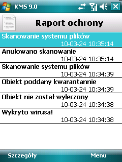 Zostanie otwarte okno Raporty. 3. Wybierz komponent, dla którego chcesz przeglądać raport. Zostanie otwarte okno zawierające raport wybranego komponentu (patrz rysunek poniżej). Rysunek 123.