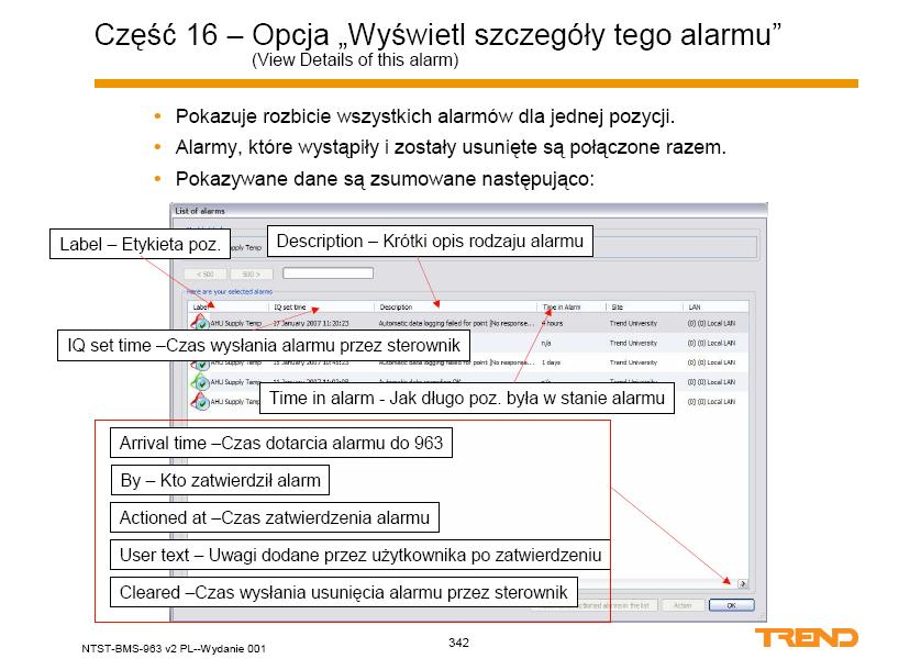 Fragment materiałów szkoleniowych.