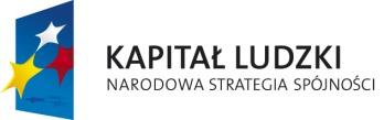 współfinansowanym ze środków Unii Europejskiej w ramach Europejskiego Funduszu Społecznego prowadzonym przez Volkswagen Bank  w