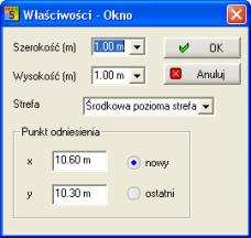 Printed Documentation Okna i drzwi W menu Format Okna lub Drzwi otworzyć moŝna okno dialogowe, umoŝliwiające dokonanie szeregu ustawień.