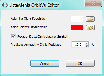 Preferencje aplikacji Menu Edycja Preferencje Ilustracja 3: Preferencje aplikacji Kolor Tła Okna Podglądu: pozwala określi tło w oknie podglądu w celu wyróżnienia zdjęcia Kolor Selekcji Użytkownika: