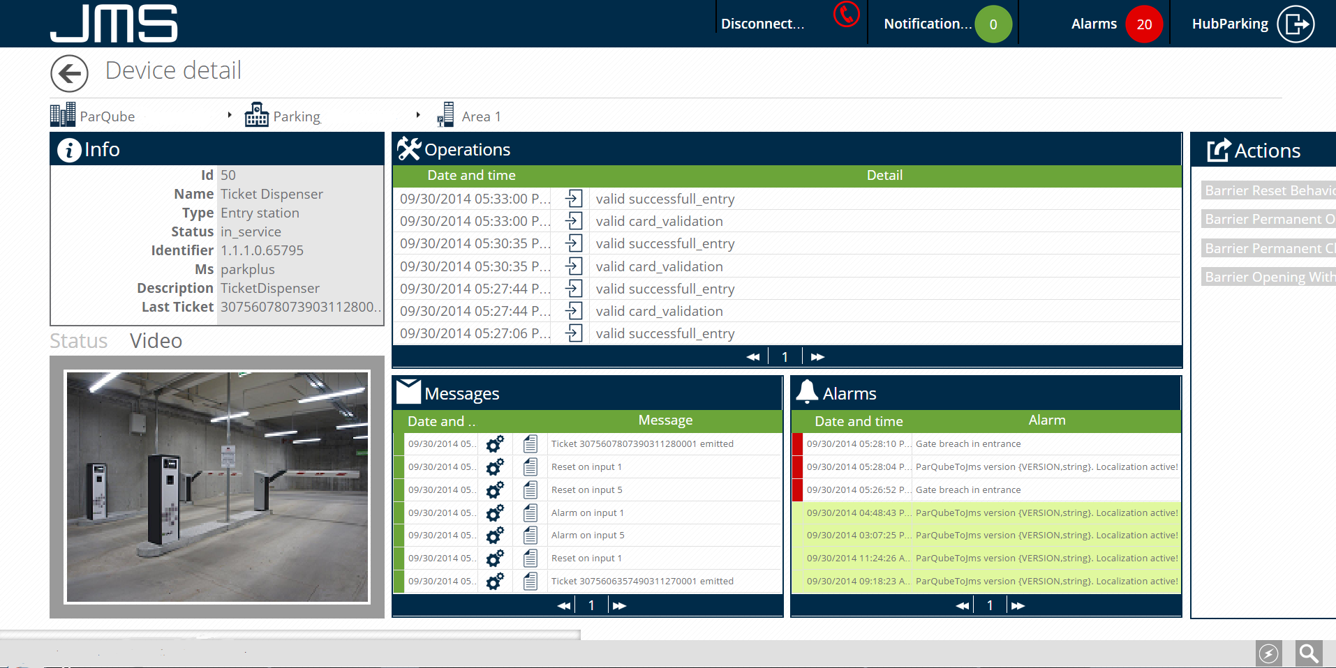 Transfer Video & VoIP Transfer Audio i Video Zdalny nadzór z transferem audio i