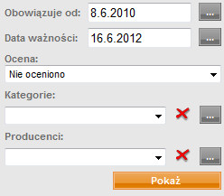 5.6. Ankiety Ankiety są wykorzystywane, aby uzyskać informacje zwrotne od utworzonych pytań. Są one wyświetlane, jako pola w lewej lub w prawej kolumnie.