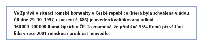 Hlavou rodiny je otec, žena zabezpečuje chod domácnosti, bezpodmínečně poslouchá svého muže. Pro Romy jsou děti bohatstvím, které současně považují za potenciální zdroj obživy. Mezi 14. - 16.