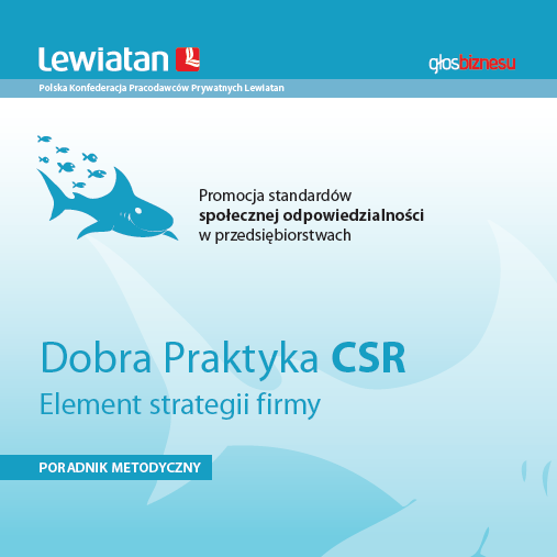 S t r o n a 28 Promocja standardów społecznej odpowiedzialności Promocja standardów społecznej odpowiedzialności w przedsiębiorstwach to projekt Polskiej Konfederacji Pracodawców Prywatnych Lewiatan,