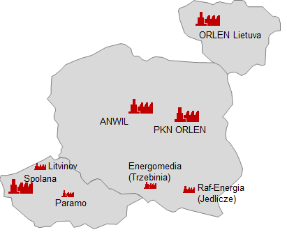 instalacji katalitycznego odazotowania i odpylania na poszczególnych kotłach, budowana jest instalacja odsiarczania spalin wg.