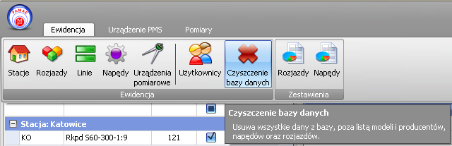 PMR 26 z 34 3.8 Wybudowanie napędu Klikając prawym przyciskiem na napędzie zwrotnicowym pojawi się okienko umożliwiające wybudowanie napędu zwrotnicowego z rozjazdu.