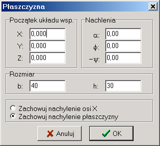 jest opanowanie sprawnego sytuowania płaszczyzny roboczej w globalnym układzie odniesienia.