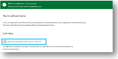 Co zrobić w sytuacji, gdy przydzielona przez Microsoft domena odpowiadająca nazwie organizacji jest niedostępna? Jeżeli nazwa organizacji jest niedostępna, można użyć innej nazwy.