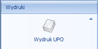 Rysunek 1 Okno dialogowe z rozwijalną listą deklaracji, podczas wywoływania funkcji Odbierz UPO.