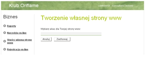 1. Aktywacja własnej strony www Jeżeli nie masz jeszcze własnej strony www, to jest pierwszy krok, który musisz zrobić.