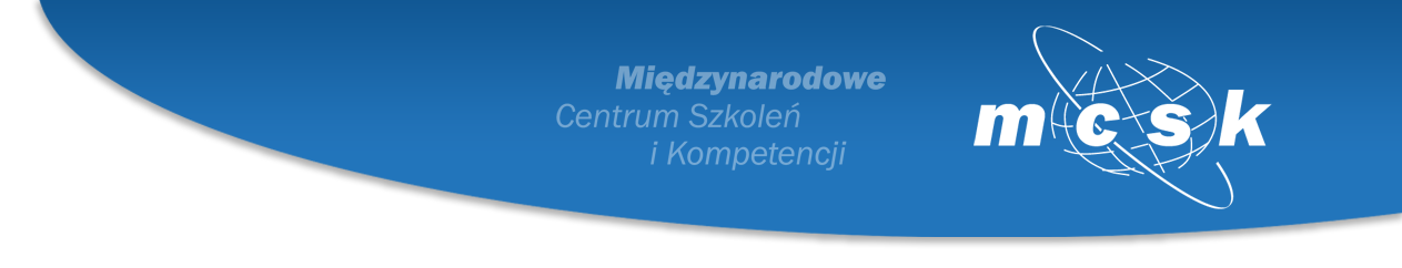 PROGRAM SZKOLENIA: ECDL Advanced (Europejski Certyfikat Umiejętności Komputerowych poziom zaawansowany) Czas trwania: 140 godzin dydaktycznych (45 min.