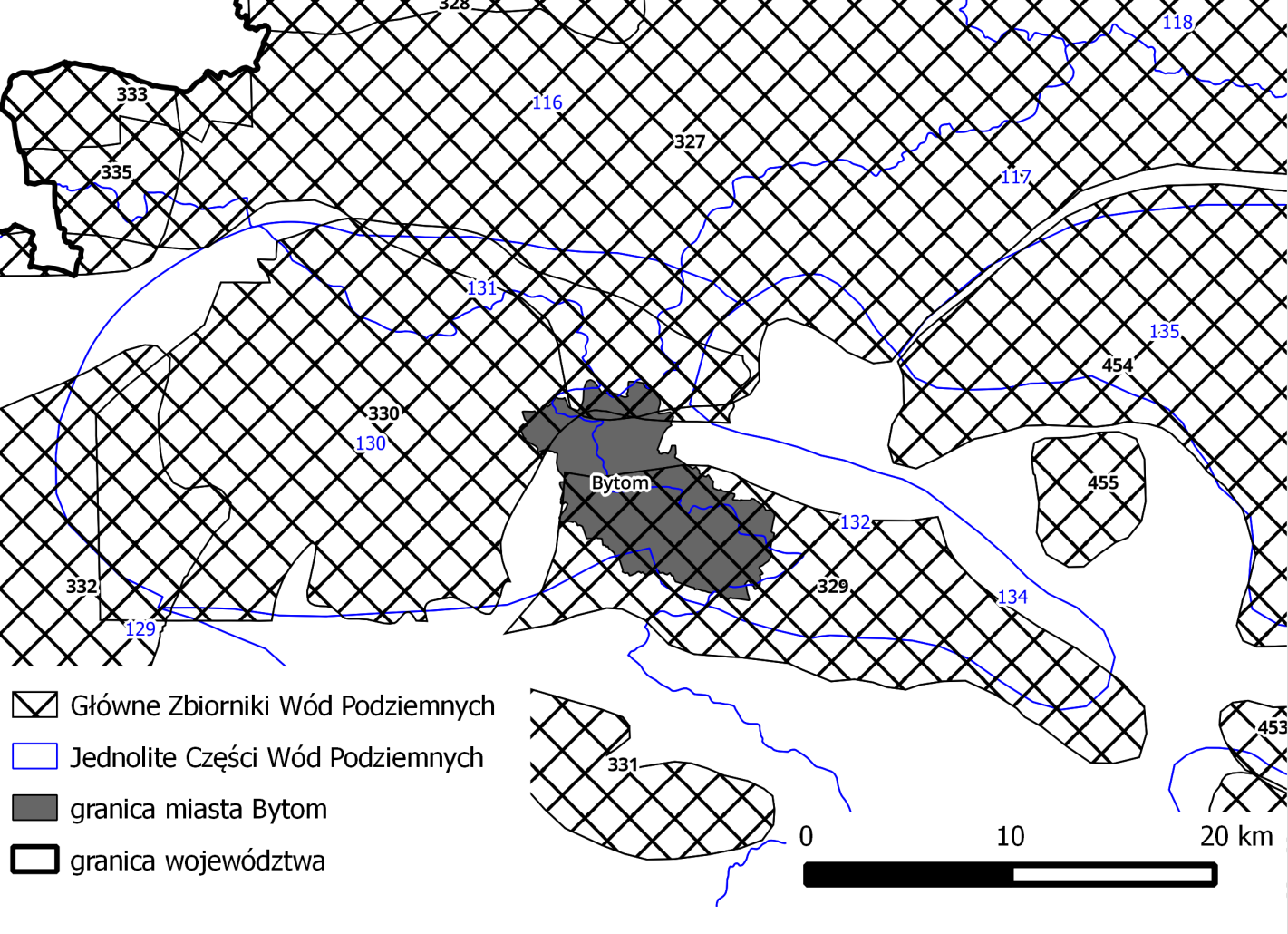 PROGNOZA ODDZIAŁYWANIA NA ŚRODOWISKO PROJEKTU STRATEGII ROZWOJU MIASTA BYTOM 2020 STRONA 32 Z 117 III.2.4.