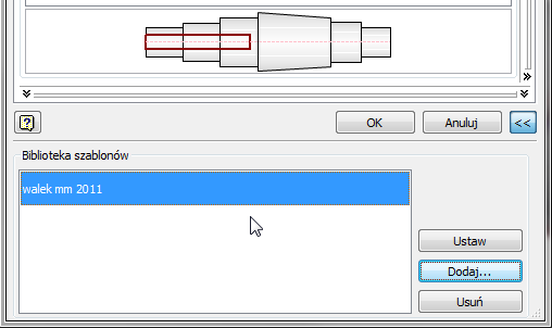 Inventor Design Accelerator Dodawanie wałów