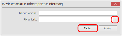 Wzory wniosków o udostępnianie informacji publicznej Ten formularz jest poświęcony na udostępnianie, wzorów wniosków o informacji publicznej.