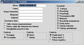 Szczegóły Powstaje raport pokazujący wszystkie towary dla każdego Przychodu z ilością i ceną. Pokazane są również koszty dodatkowe takie jak cło, czy koszt transportu.