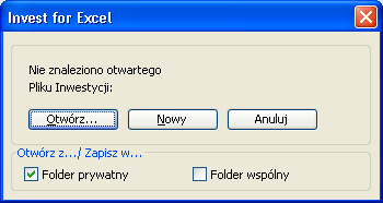 Inwestycje i koszty powinny być wpisywane jako wartości ujemne. Pamiętaj, by zapisywać pliki regularnie lub chociaż raz przed ich zamknięciem.