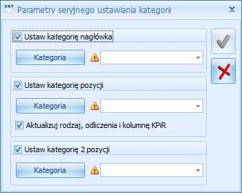 4.2.14 Operacje seryjne Na liście w menu kontekstowym oraz na przycisku Operacje seryjne pod listą dostępne są operacje seryjne.