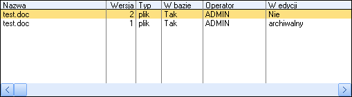 Podręcznik Użytkownika systemu CDN OPT!MA Str. 13 Uwaga: możliwość edycji dotyczy tylko dokumentów, które zostały zaczytane do programu jako plik.