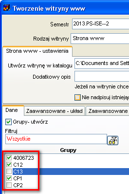 Plik publikacja.bat wykonuje polecenia zapisane w pozostałych dwóch plikach: Loguje się do programu Plansoft.