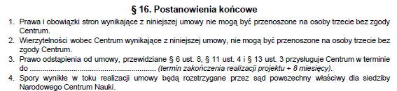 Aneks MUSI zawierać zapisy dotyczące wszystkich zmienianych paragrafów np.