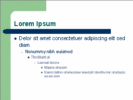 Szablon projektu Szablon projektu określa obowiązujące w prezentacji: schematy kolorów, wzorce slajdów oraz style