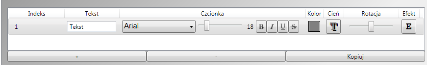 Po wybraniu pliku można dostosować położenie oraz proporcje dodatkowymi opcjami tj. BOX Zachowaj proporcje oraz suwak Położenie.