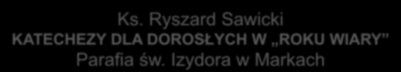 DLA DOROSŁYCH W ROKU