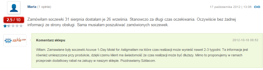 W budowaniu postawy rzetelnego i uczciwego sprzedawcy pomaga też fakt posiadania przez sklep Certyfikatu Jakości Usług Q. Oznacza to, że Electro.