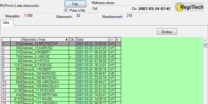 6. SR-RegiTech - RCPmini SR-RegiTech - Instrukcja użytkownika 7.