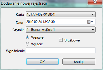 6. SR-RegiTech - RCPmini SR-RegiTech - Instrukcja użytkownika Osoba z odpowiednimi uprawnieniami może dokonywać edycji w rejestracjach: - edytować istniejące rejestracje - dodawać nowe rejestracje -