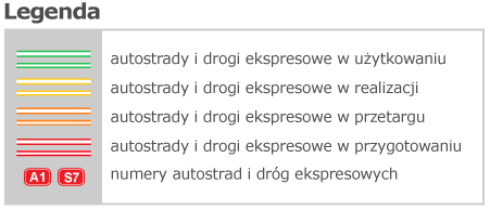 drogi powiatowe, drogi gminne, Rysunek 9. Mapa stanu budowy dróg na terenie województwa wielkopolskiego (maj 2014 r.) Źródło: GDDKiA (http://www.gddkia.gov.