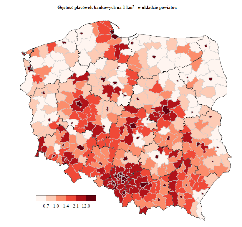 Źródło: Dariusz Ilnicki, Przestrzenne zróżnicowanie