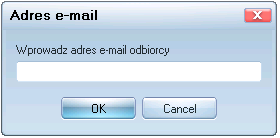 4. Konfiguracja e-mail wysyłającego. - opcja ta służy do zainstalowania lub odinstalowania usługi.