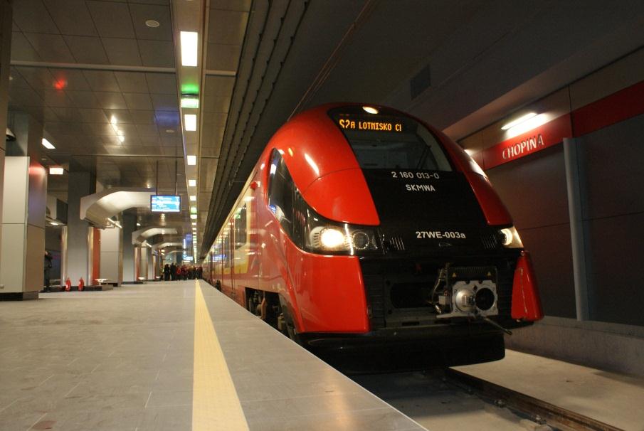 ELEKRYCZNY ZESPÓŁ TRAKCYJNY 27 WE WYPRODUKOWANE PRZEZ PESA BYDGOSZCZ S.A. w 2011 r. (13 SZT.