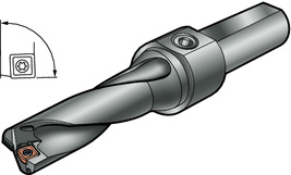 CoroDrill 880 4 x Dc Średnice wierteł 0.500-2.250 cala Chwyt cylindryczny ze spłaszczeniem US P CoroDrill 880 WIRCNI D c 0.500-0.531 κ r 79 D c 0.562-2.