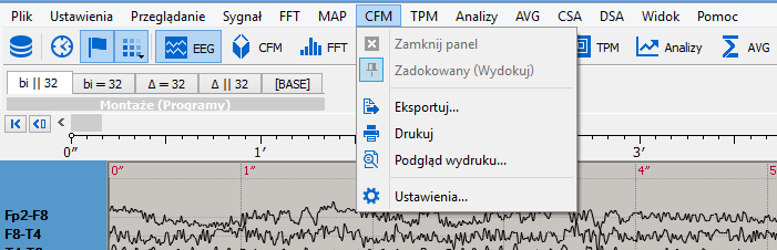 3.2.4 Włączanie i dokowanie panelu 79 Rysunek 3.21: Widoczny pasek menu, menu paneli jest ukryte (opcje związane z panelami są zgrupowane w przyciskach paska narzędziowego). Rysunek 3.22: Ukryty pasek menu ukryte nazwy paneli obok przycisków Rysunek 3.